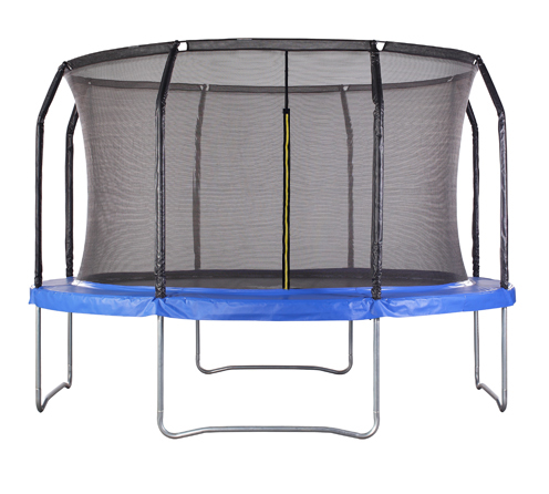 Air League 14ft Trampoline with Enclosure Blue