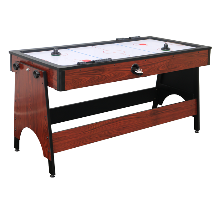 Walker & Simpson 2 in 1 Air Hockey & Pool Combo Table in Mahogany