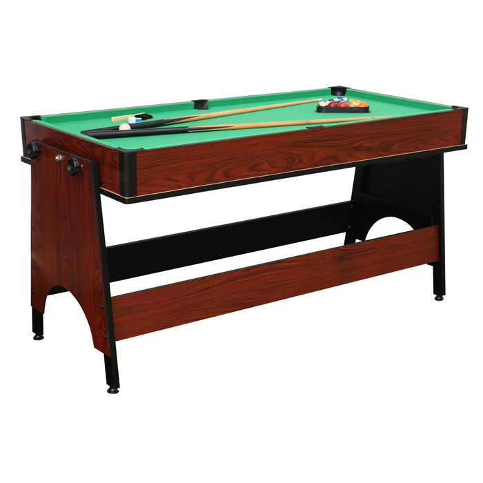 Walker & Simpson 2 in 1 Air Hockey & Pool Combo Table in Mahogany