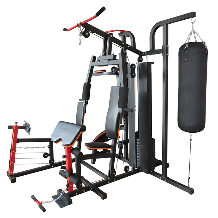 IronMan IM-306 Advanced 3 Station Multi Gym With Punching Bag