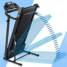BodyTrain 3000SP Motorised Folding Bluetooth Treadmill - Image 12