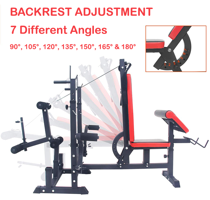 BodyTrain Deluxe Weight Bench - Image 13