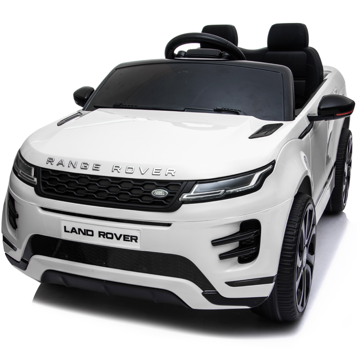 Kids Electric Ride On Range Rover Evoque White - Image 4