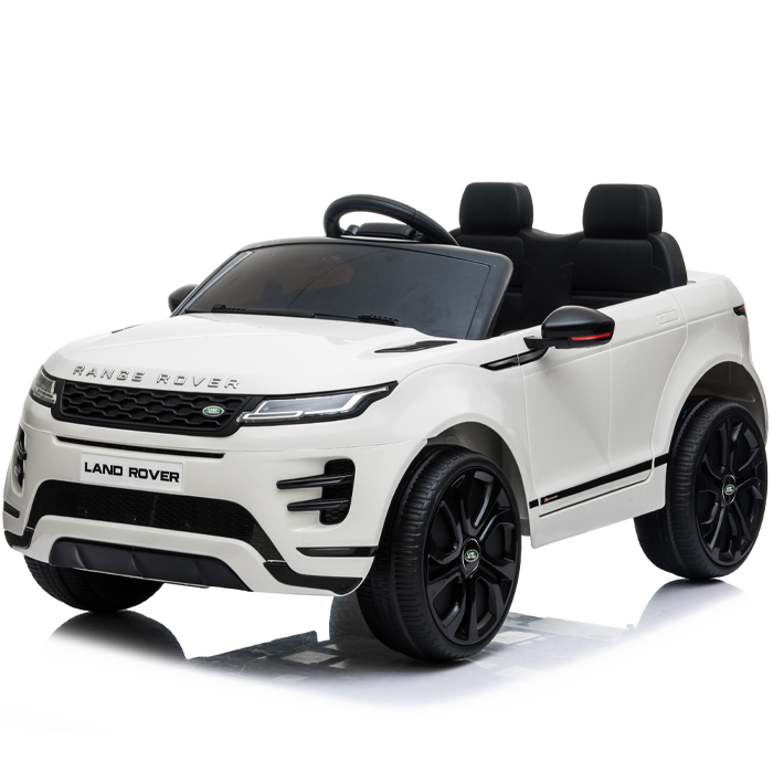Kids Electric Ride On Range Rover Evoque White - Image 3
