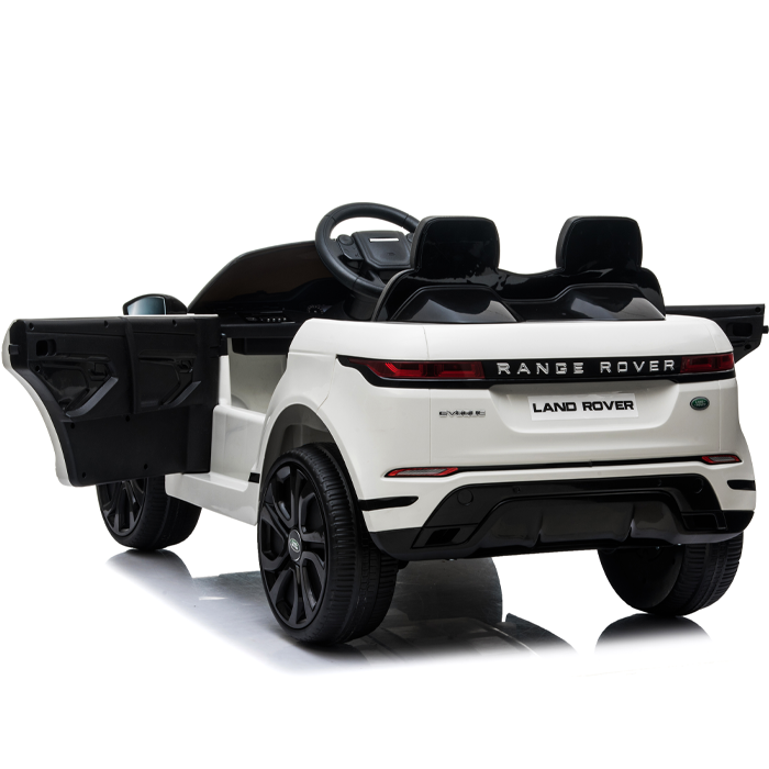 Kids Electric Ride On Range Rover Evoque White - Image 11