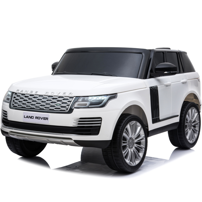 Kids Electric Ride On Range Rover Vogue White - Image 4