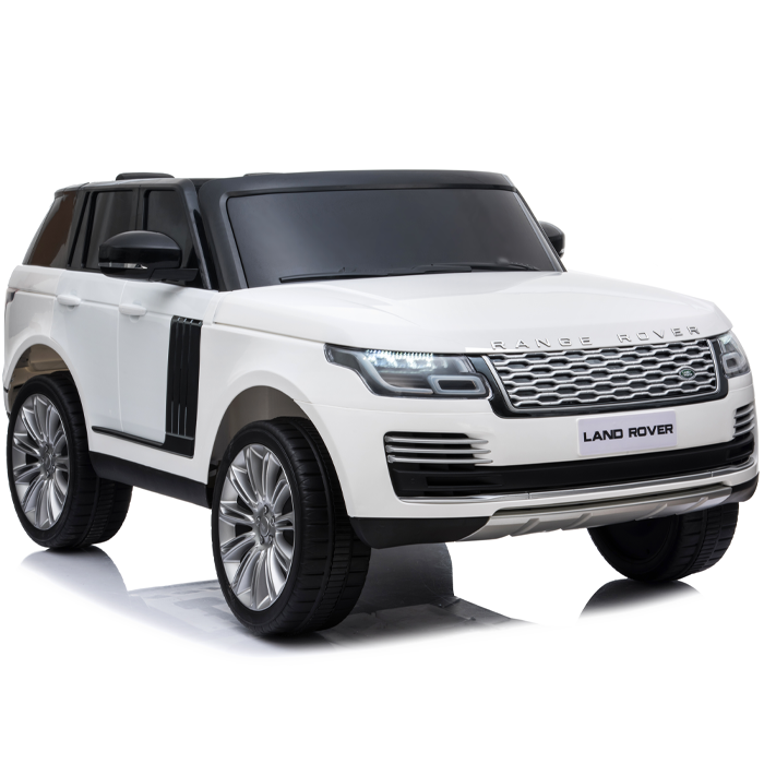 Kids Electric Ride On Range Rover Vogue White - Image 5