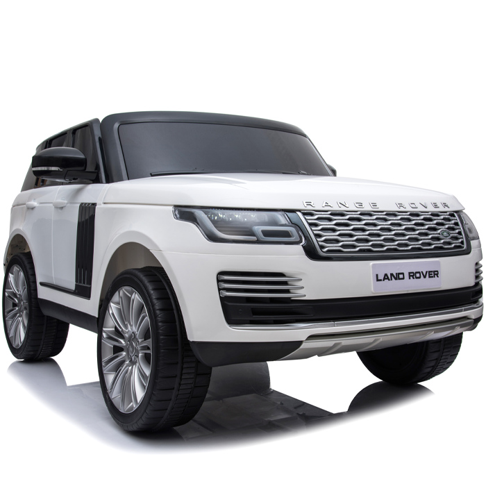 Kids Electric Ride On Range Rover Vogue White - Image 14