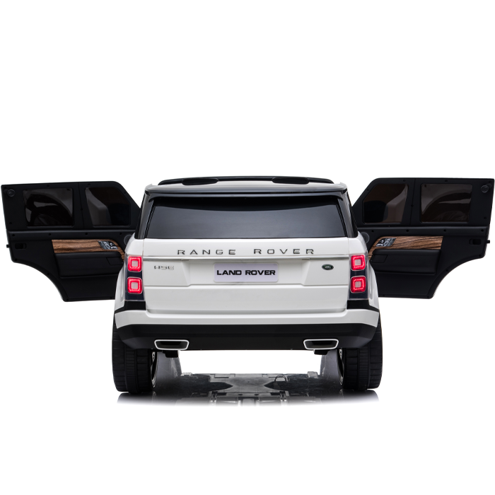 Kids Electric Ride On Range Rover Vogue White - Image 9