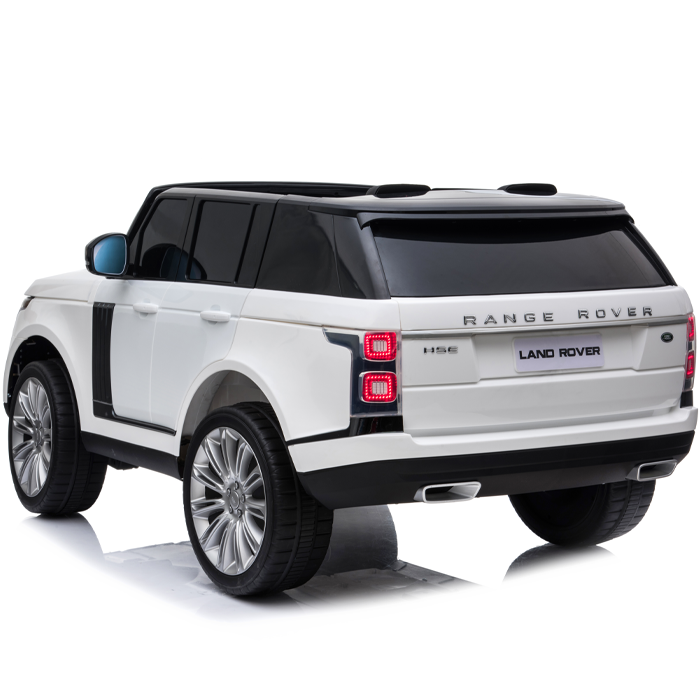 Kids Electric Ride On Range Rover Vogue White - Image 12