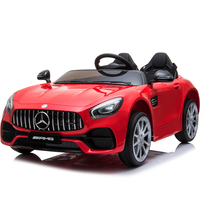 Kids Electric Car Mercedes AMG GT 12v Twin Seat - Red - Image 2