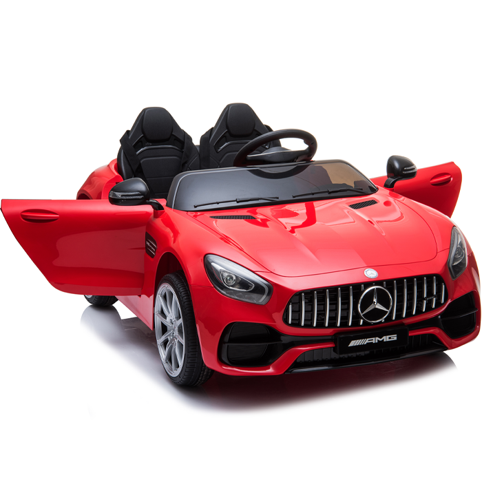 Kids Electric Car Mercedes AMG GT 12v Twin Seat - Red - Image 11