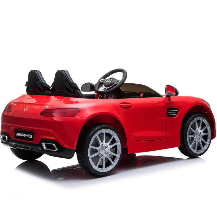 Kids Electric Car Mercedes AMG GT 12v Twin Seat - Red - Image 13