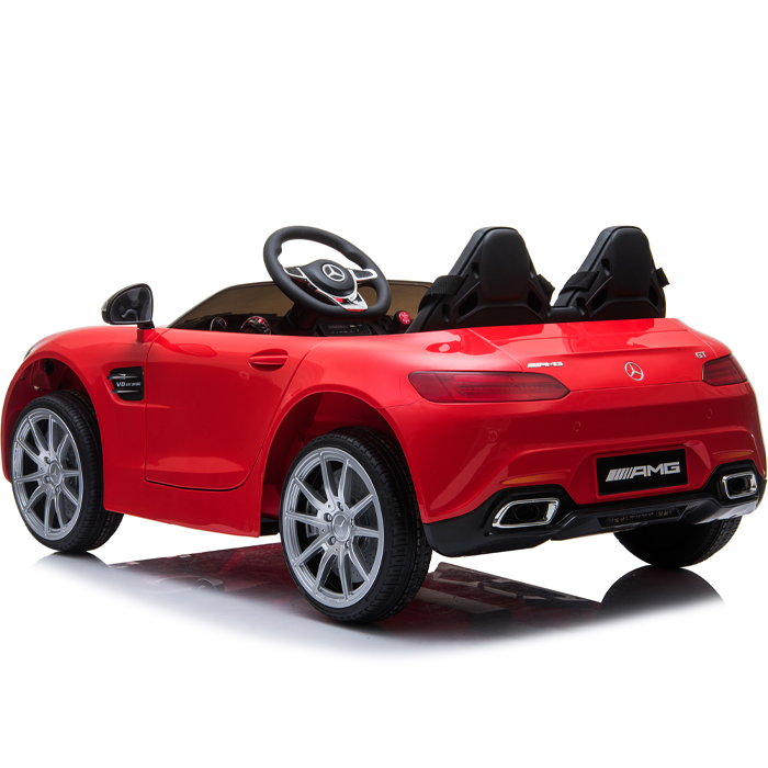 Kids Electric Car Mercedes AMG GT 12v Twin Seat - Red - Image 12