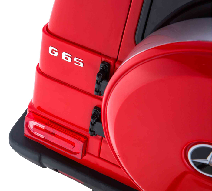 Kids Ride On Electric Car Mercedes G65 AMG Red - Image 9