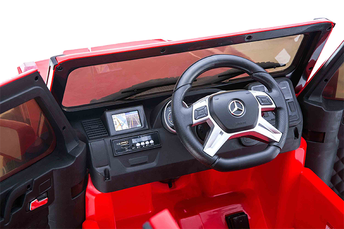 Kids Ride On Electric Car Mercedes G65 AMG Red - Image 11
