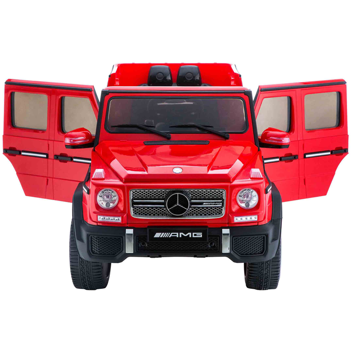Kids Ride On Electric Car Mercedes G65 AMG Red - Image 14