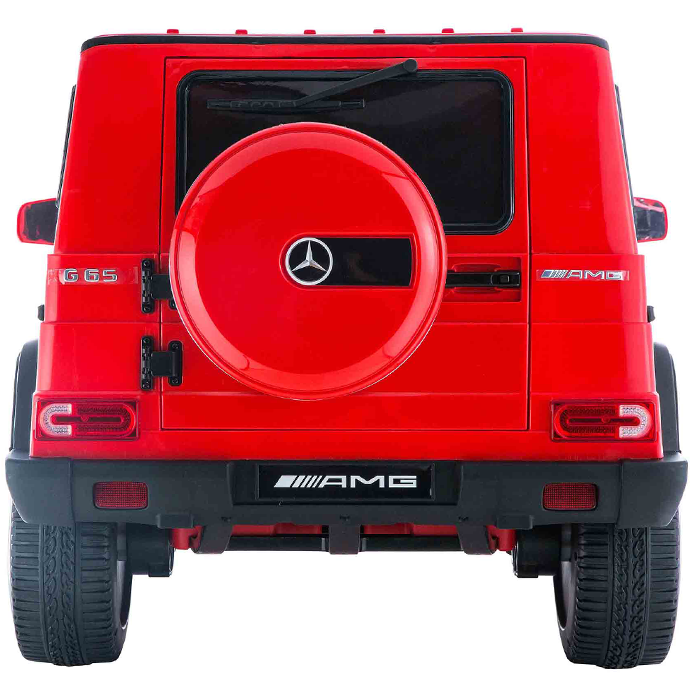 Kids Ride On Electric Car Mercedes G65 AMG Red - Image 4