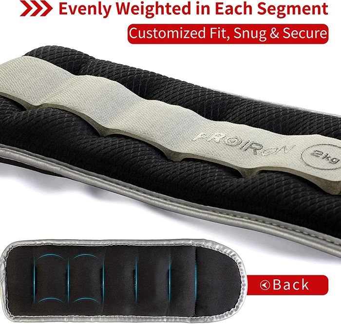 PROIRON 2kg Ankle Weights