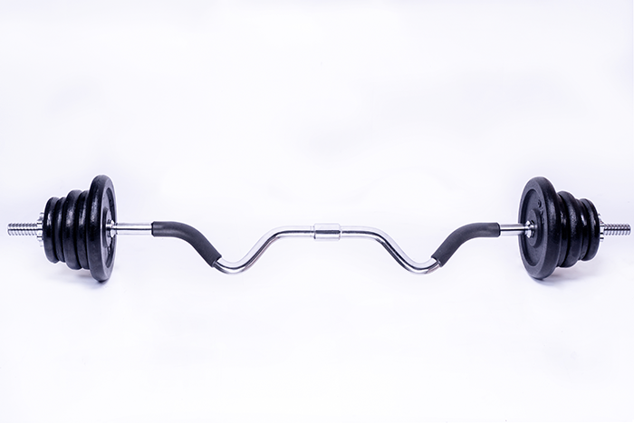 Ironman 30kg Standard Two-Piece Curl Bar Set