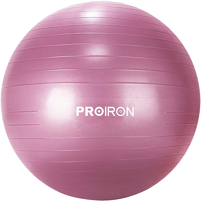 PROIRON 65cm Anti-Burst Red Swiss Yoga Exercise Ball