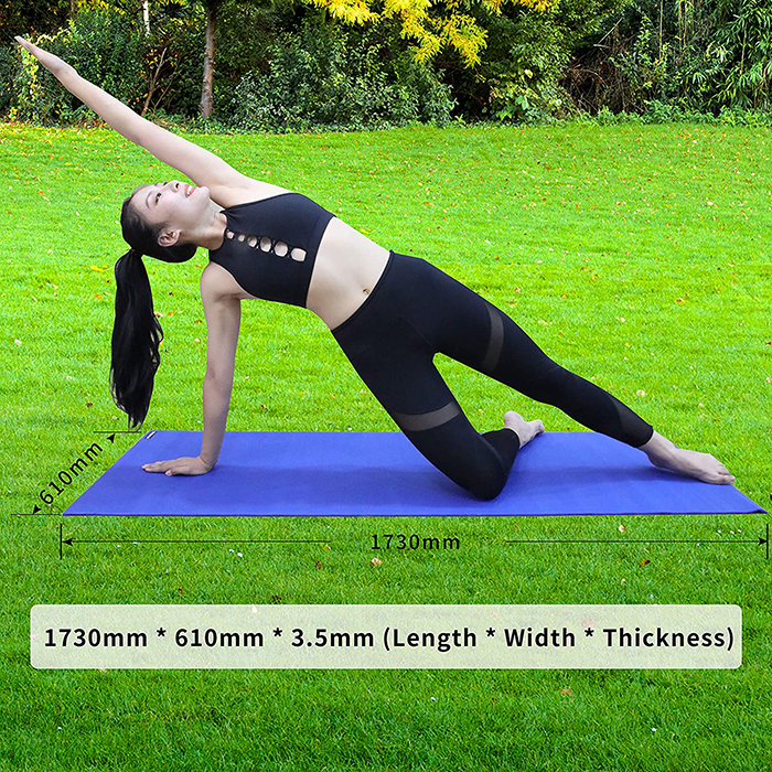 PROIRON Blue Yoga Mat with Free Carry Bag