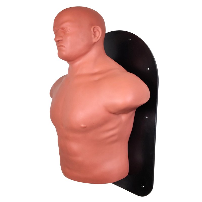 IronMan Wall Mounted Punch Bag Sparring Dummy Man
