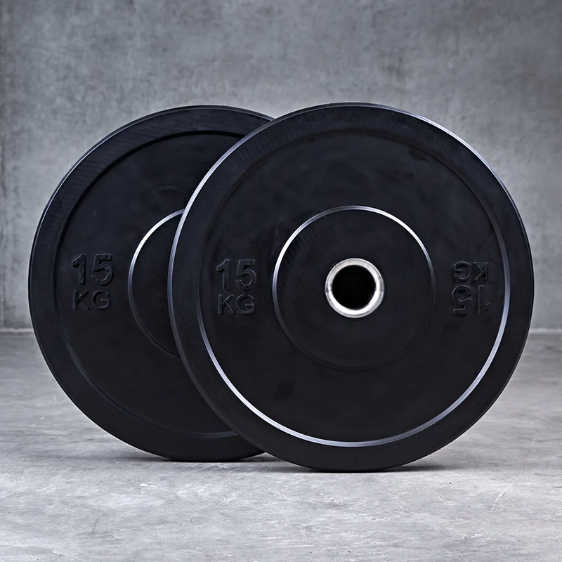 Ironman 200kg Olympic Bumper Weight Set with 86" Olympic Weight Bar