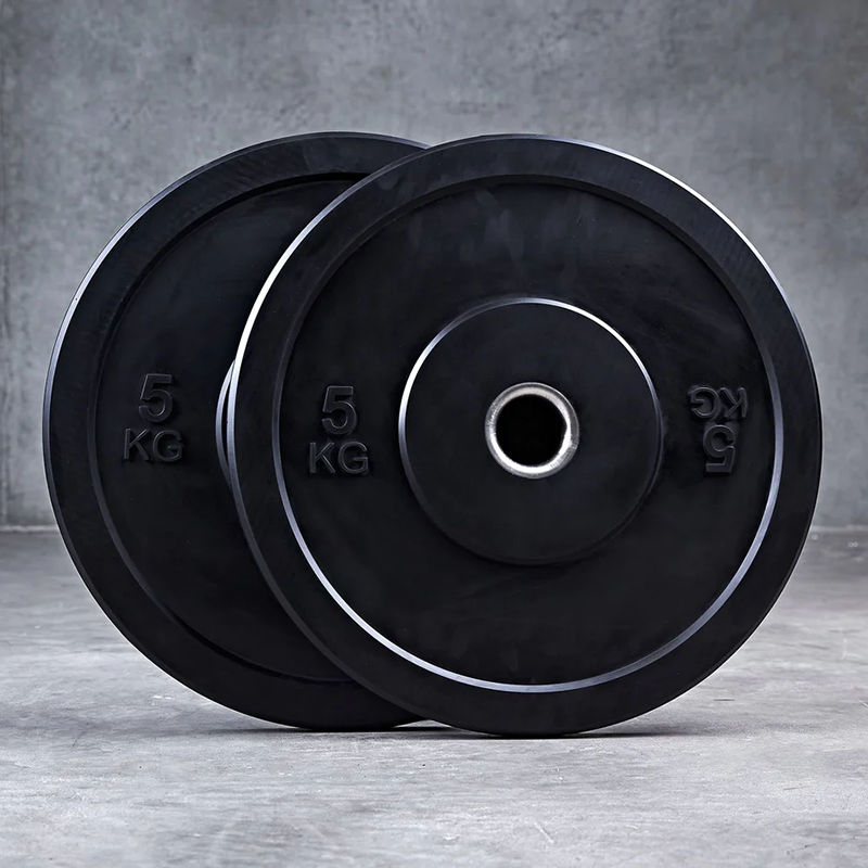 Ironman 200kg Olympic Bumper Weight Set with 86" Olympic Weight Bar