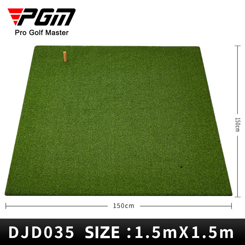 Hillman PGM 3m Heavy Duty Golf Practice Cage Deluxe Practice Mat with Tee And Ball Dispenser Package