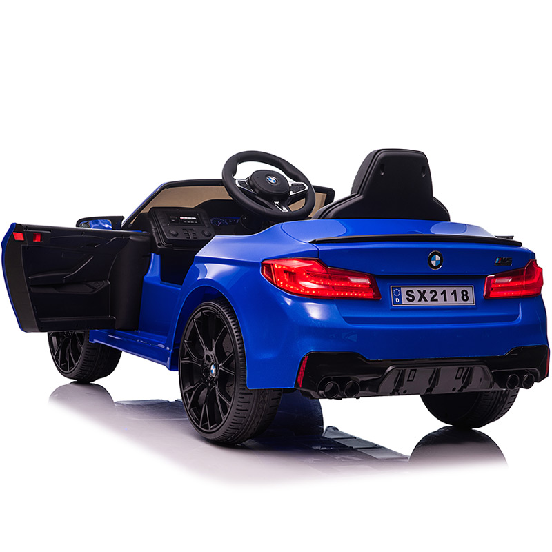 Kids Electric Ride On 12V BMW M5 Convertible Blue