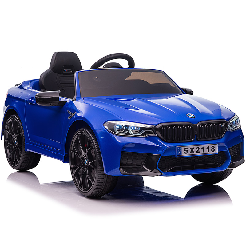 Kids Electric Ride On 12V BMW M5 Convertible Blue
