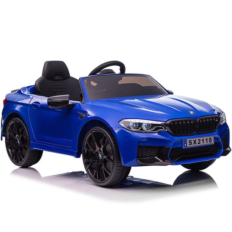 Kids Electric Ride On 12V BMW M5 Convertible Blue
