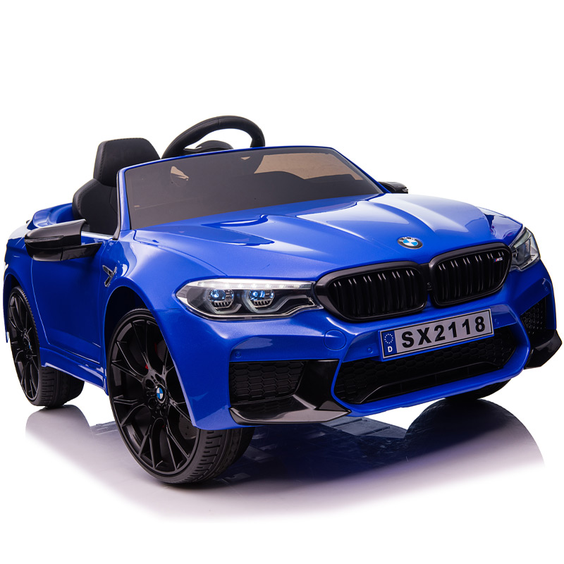 Kids Electric Ride On 12V BMW M5 Convertible Blue
