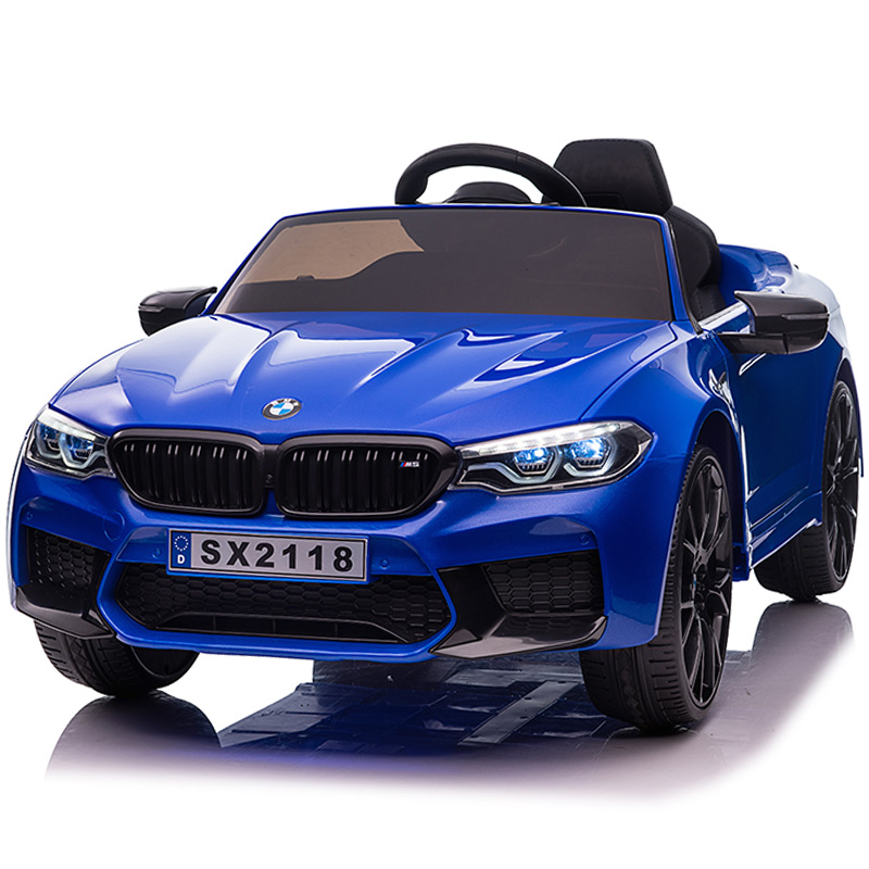Kids Electric Ride On 12V BMW M5 Convertible Blue