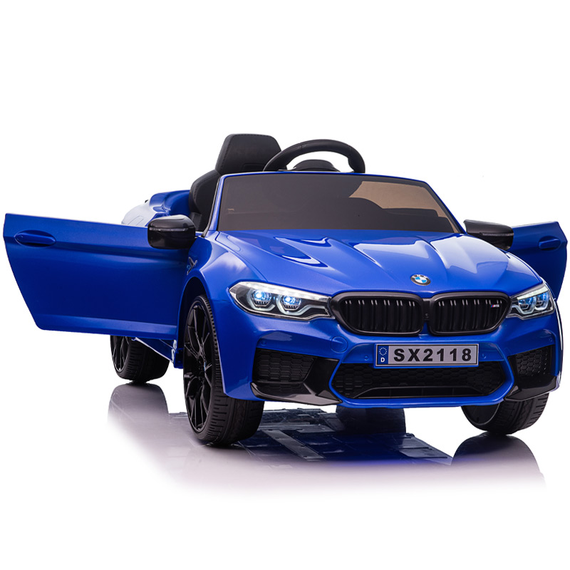 Kids Electric Ride On 12V BMW M5 Convertible Blue