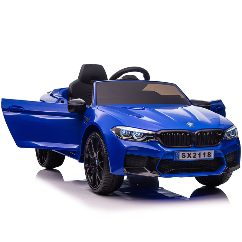 Kids Electric Ride On 12V BMW M5 Convertible Blue