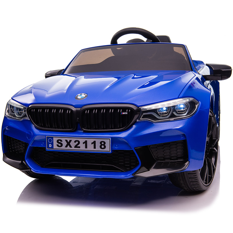 Kids Electric Ride On 12V BMW M5 Convertible Blue