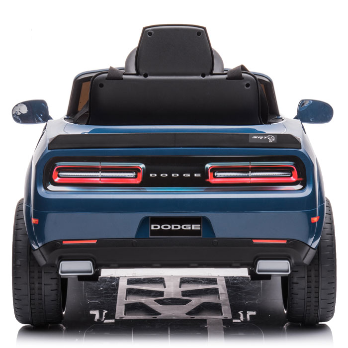 Kids Electric Ride On 12V Dodge Challenger Blue