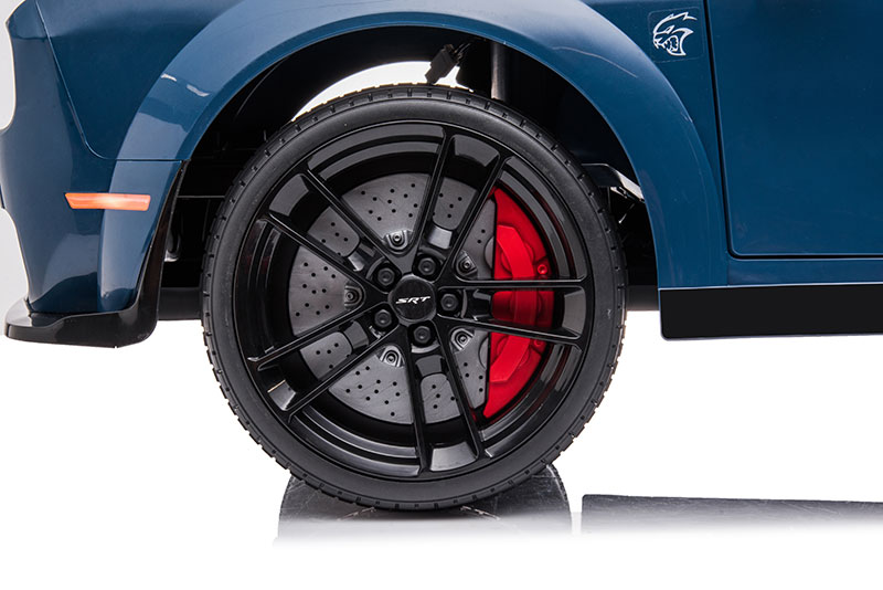 Kids Electric Ride On 12V Dodge Challenger Blue