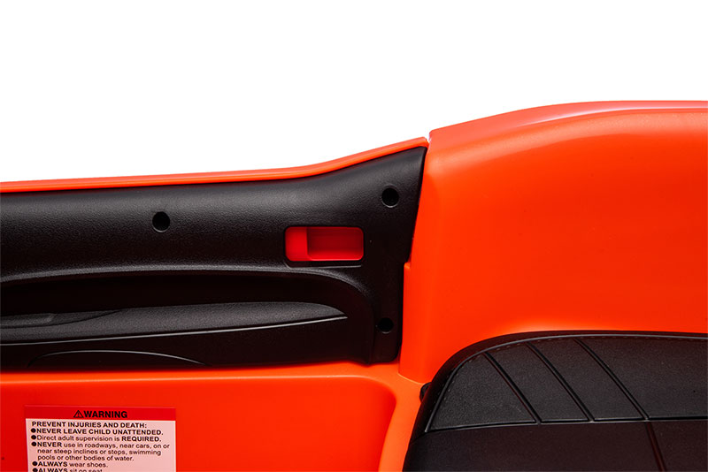 Kids Electric Ride On 12V Dodge Challenger Orange