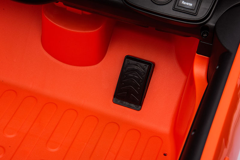 Kids Electric Ride On 12V Dodge Challenger Orange