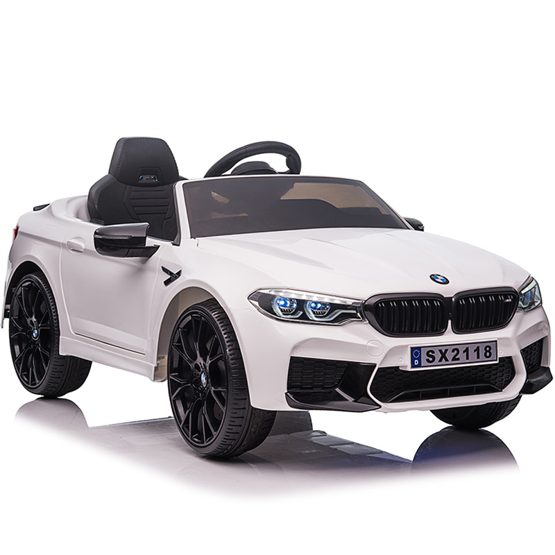 Kids Electric Ride On 12V BMW M5 Convertible White
