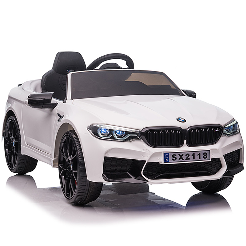 Kids Electric Ride On 12V BMW M5 Convertible White