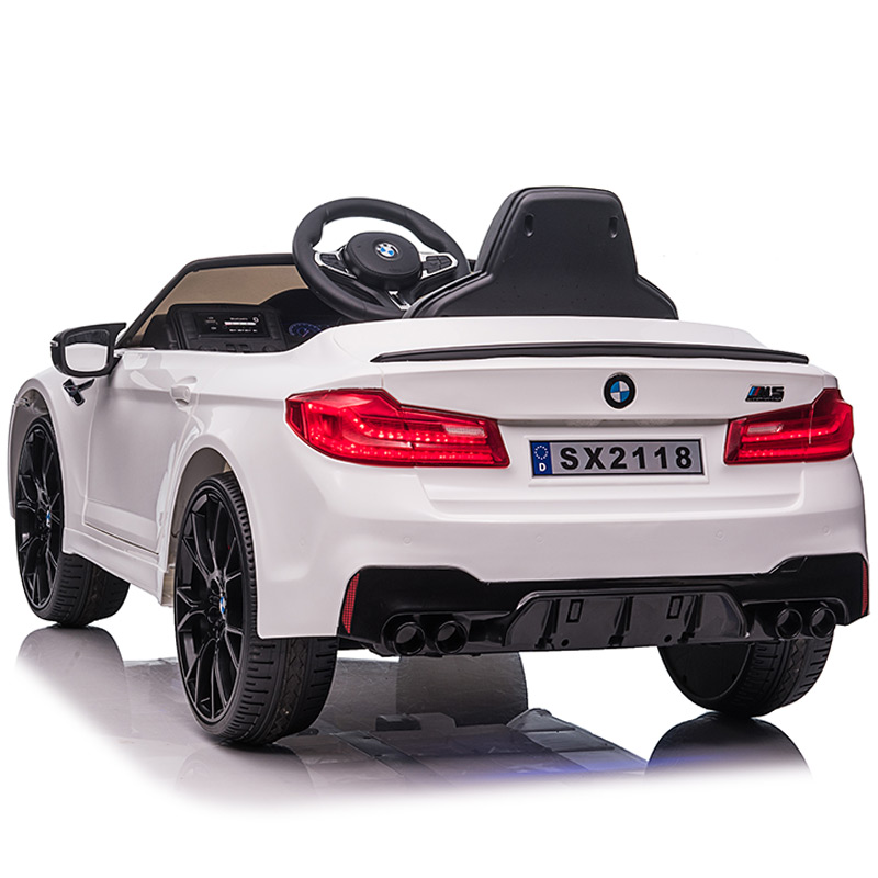 Kids Electric Ride On 12V BMW M5 Convertible White