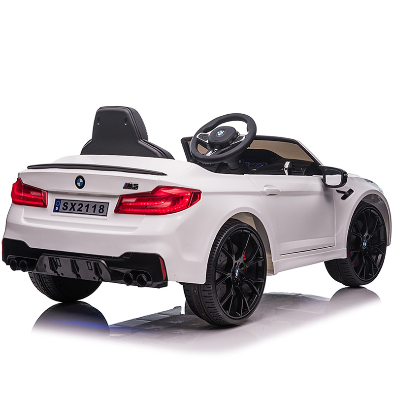 Kids Electric Ride On 12V BMW M5 Convertible White