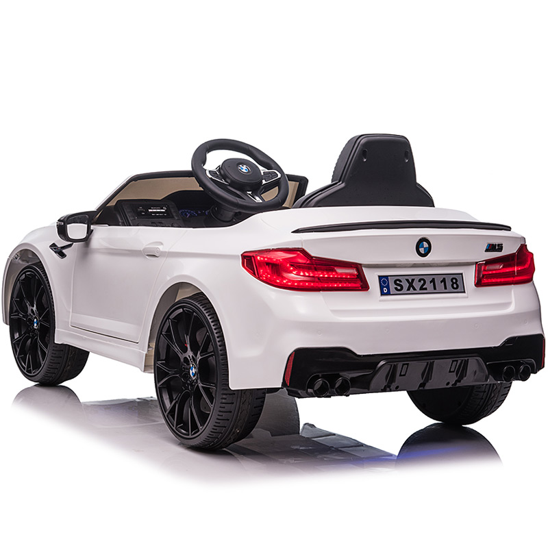 Kids Electric Ride On 12V BMW M5 Convertible White