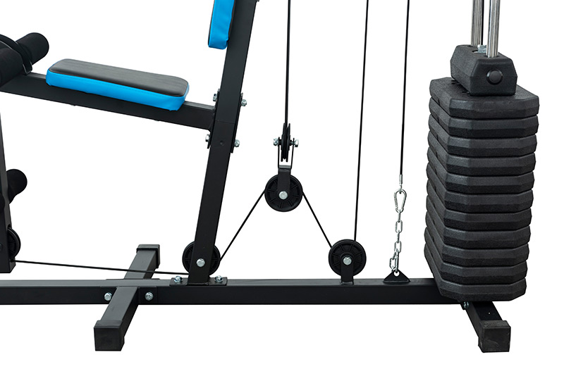 BodyTrain HG-460 Single Station Home Multi Gym with 66kg Weight Stack