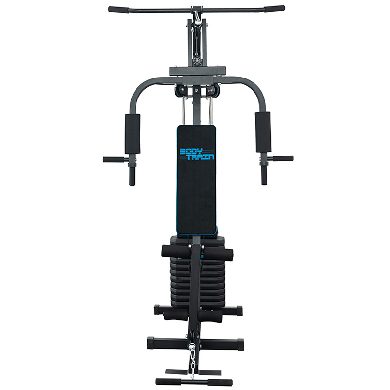 BodyTrain HG-460 Single Station Home Multi Gym with 66kg Weight Stack