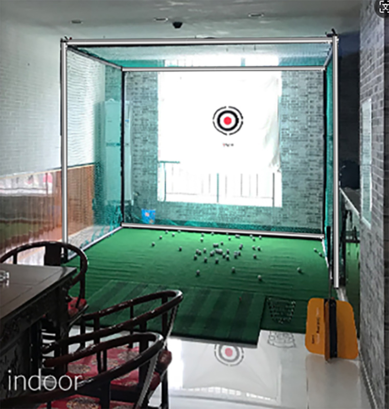 Hillman PGM 3m Semi-Commercial Golf Practice Cage and 1.25m Practice Mat Package